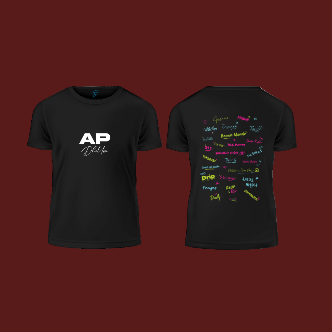 Ap Dhillon, T-Shirt, 100% Cotton